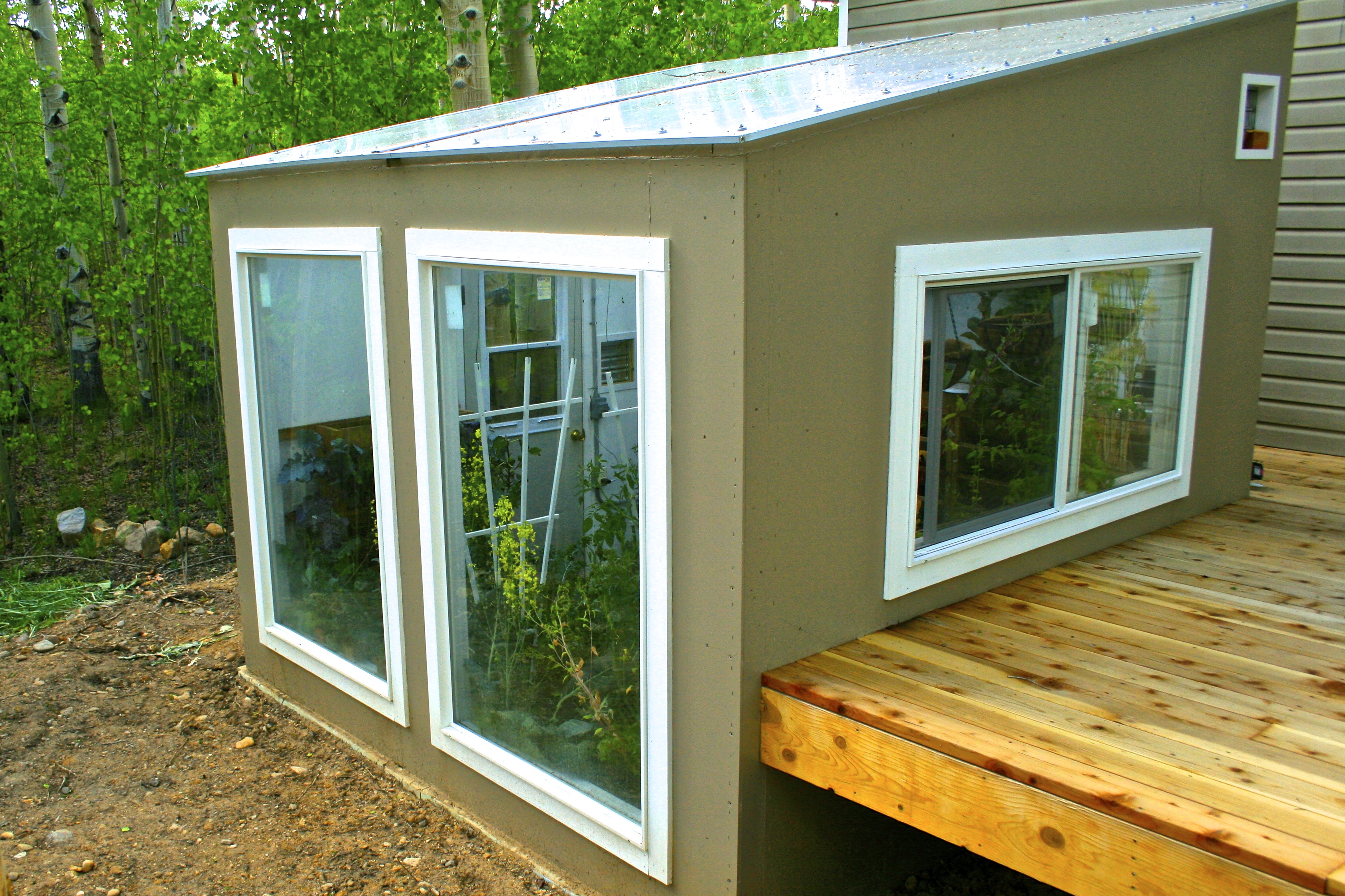 insulated greenhouse