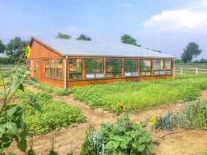 custom residential greenhouse