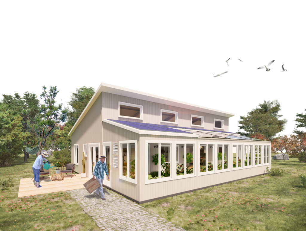 The Vesta- Greenhouse Home Design