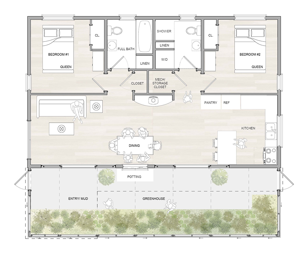 vesta kit house floor plan