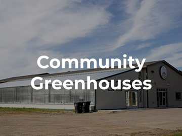 community greenhouse button