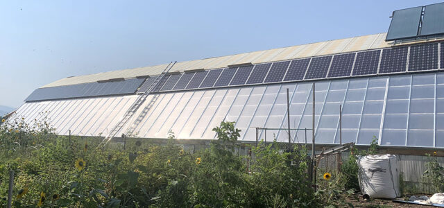 solar powered greenhouse