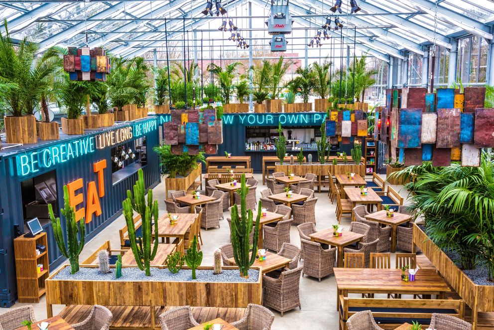 rabensteiner- glass house- event space- inside