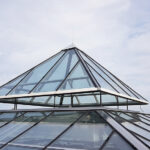 glass house architecture- roof