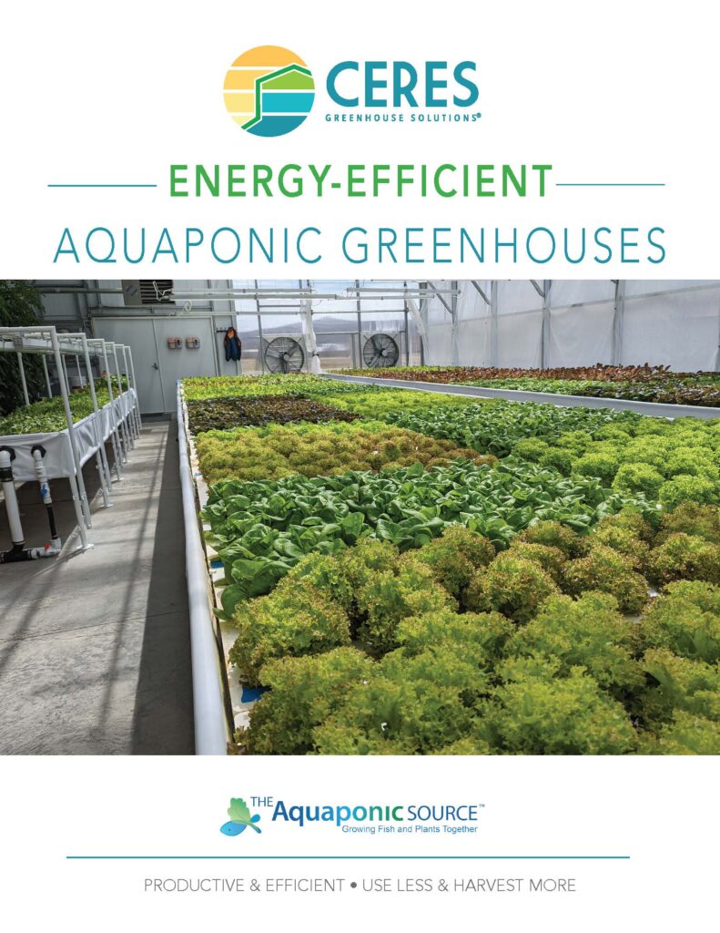 aquaponics greenhouse brochure- cover