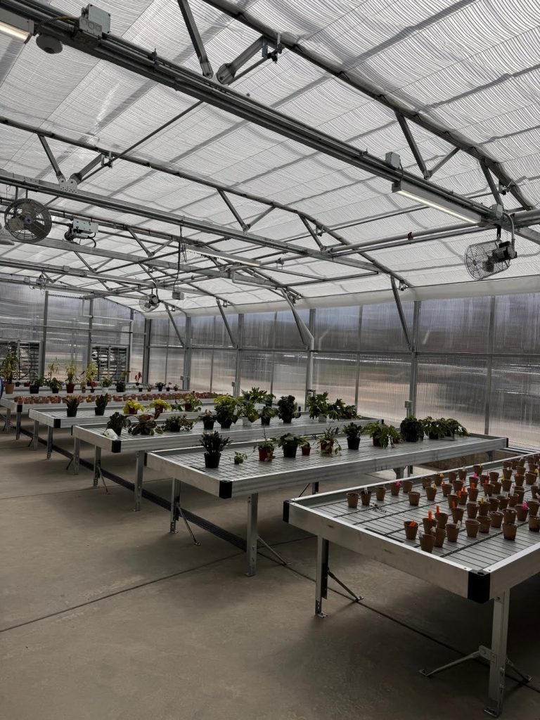 Bruce Randolph educational Ceres greenhouse