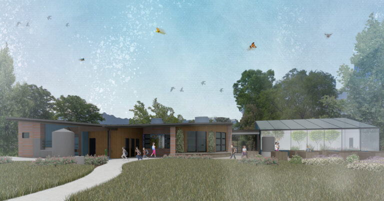 Tracy Aviary Greenhouse render