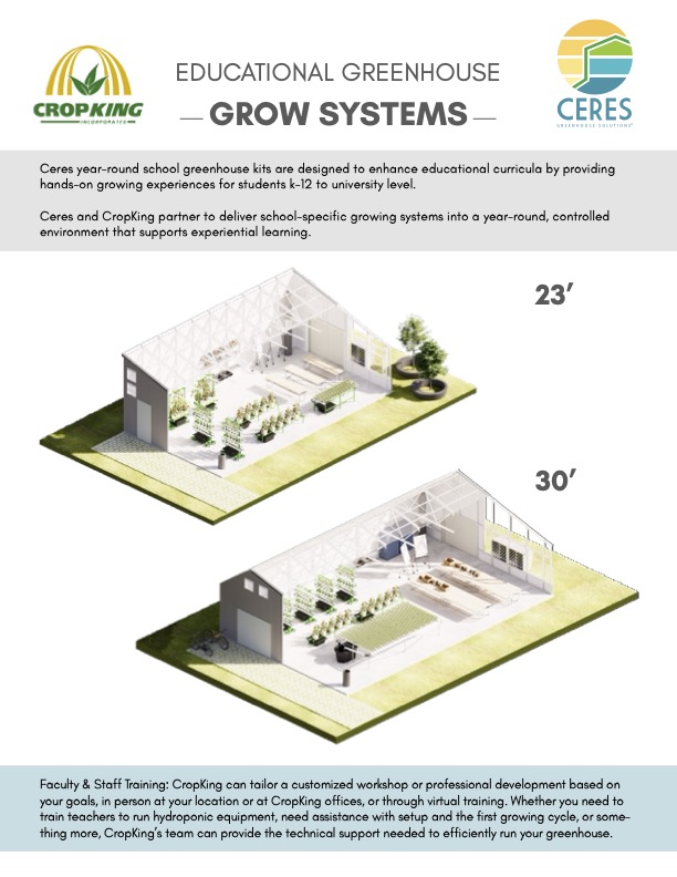 cropking educational brochure