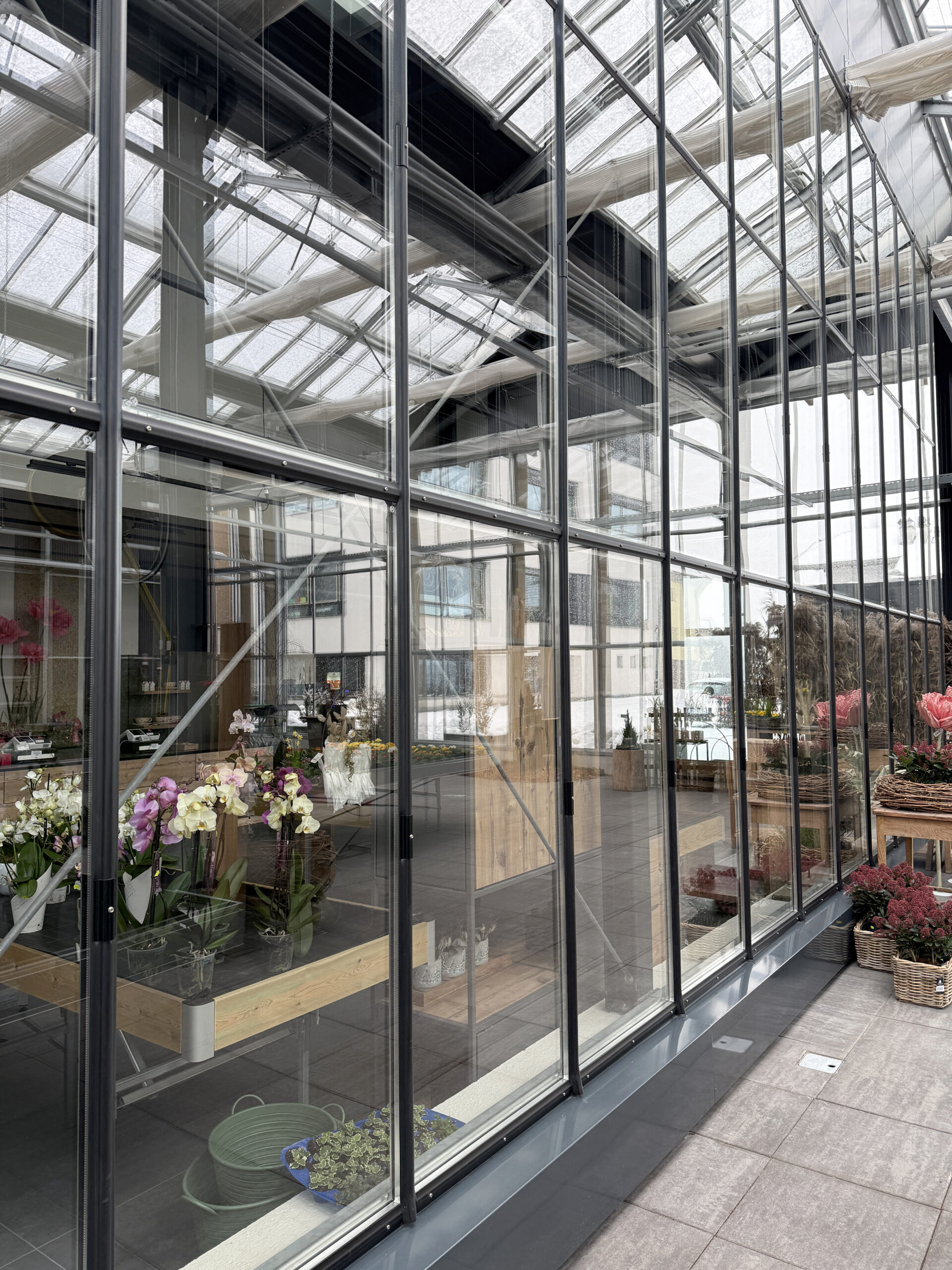 flower shop glass house