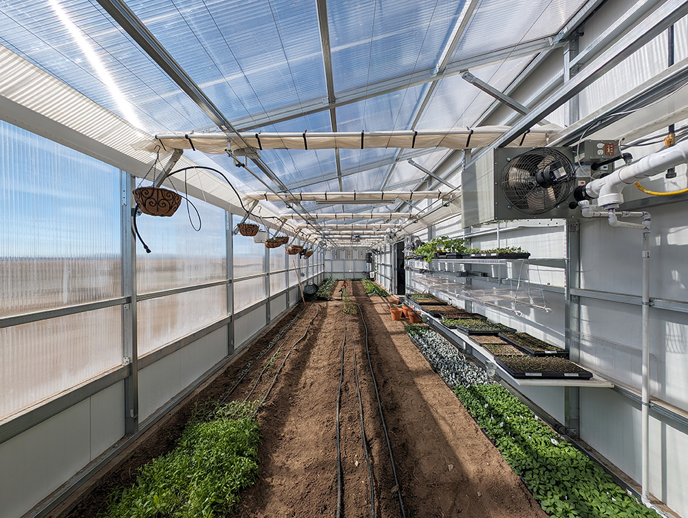 inside barn greenhouse kit