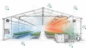 greenhouse humidity and environmental control analysis