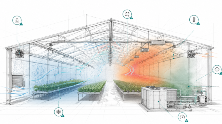greenhouse humidity and environmental control analysis