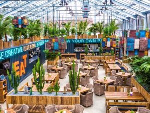 rabensteiner- glass house- event space- inside