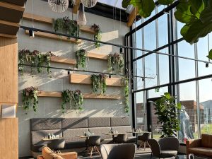 glass house architecture wall plants Lars Dude